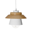 Buy Nordic pendant lamp in wood and metal - Gerard White 59247 home delivery